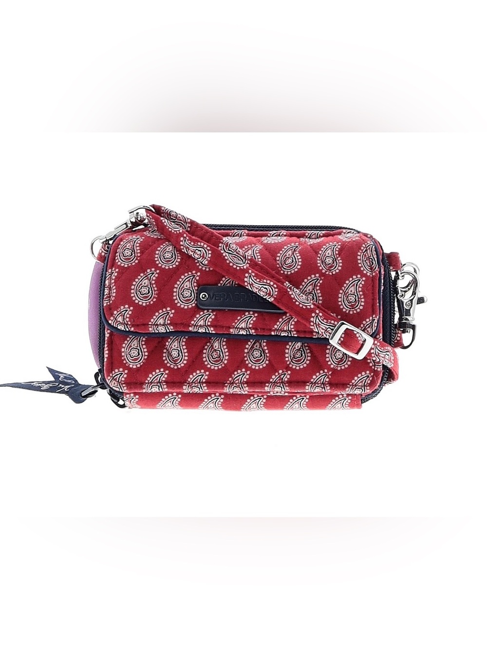 Vera Bradley Red Paisley Crossbody Bag